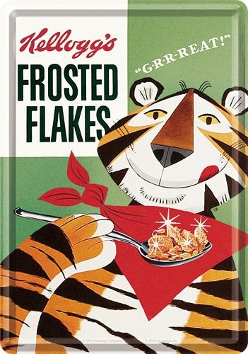 10157 Postikortti Kellogg's Frosted Flakes Tony Tiger