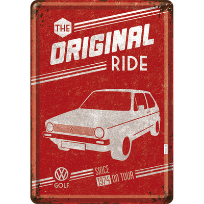 10271 Postikortti VW Golf The Original Ride