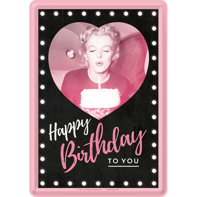 10314 Postikortti Marilyn Happy Birthday