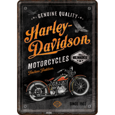10329 Postikortti Harley-Davidson - Timeless Tradition
