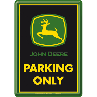 10343 Postikortti John Deere - Parking Only