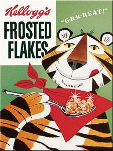 14258 Magneetti Kellogg's Frosted Flakes Tony Tiger