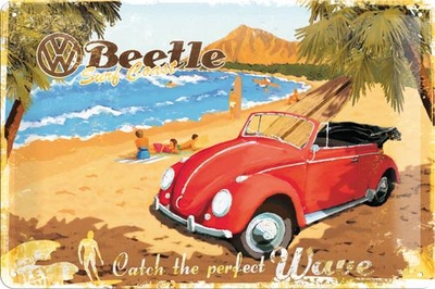 22189 Kilpi 20x30 VW Beetle Catch the perfect Wave