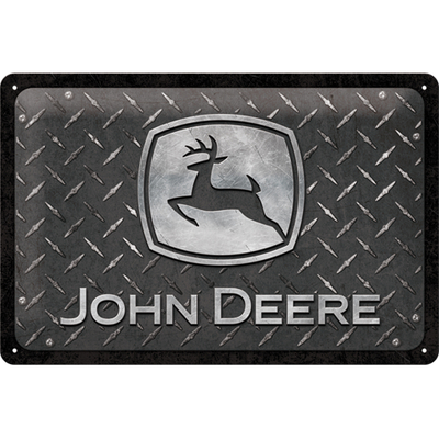 22316 Kilpi 20x30 John Deere - Diamond Plate Black