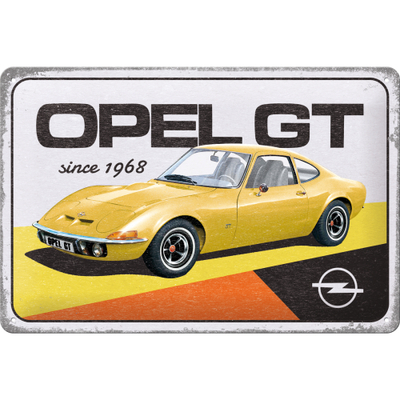 22334 Kilpi 20x30 Opel - GT since 1968