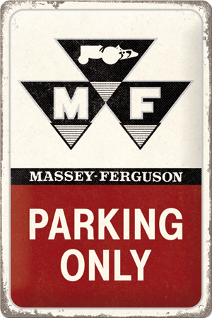 22348 Kilpi 20x30 Massey Ferguson - Parking Only