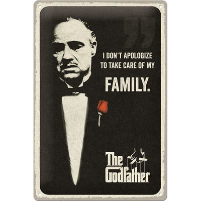 22384 Kilpi 20x30 The Godfather - I don't apologize