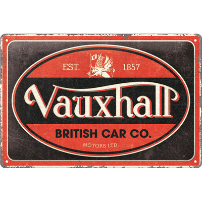 22399 Kilpi 20x30 Vauxhall - Vintage Oval