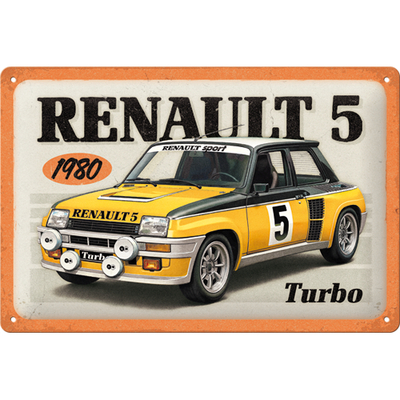 22435 Kilpi 20x30 Renault - R5 Turbo 1980