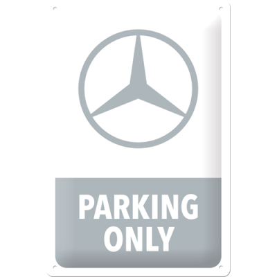 22448 Kilpi 20x30 Mercedes-Benz - Parking Only Grey