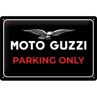 22449 Kilpi 20x30 Moto Guzzi - Parking Only