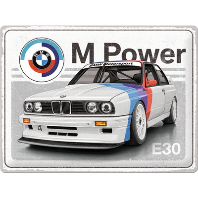 23352 Kilpi 30x40 BMW Motorsport - M Power E30