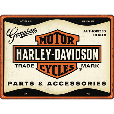 23366 Kilpi 30x40 Harley-Davidson - Parts & Accessoires