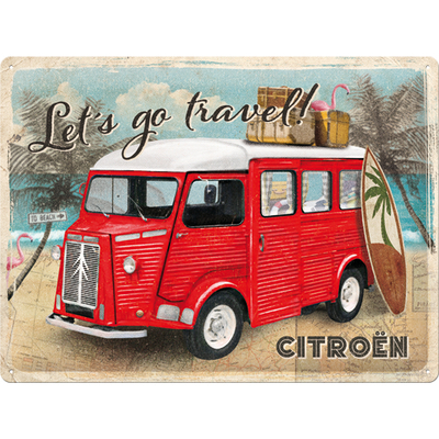 23371 Kilpi 30x40 Citroen Type H - Let's go travel