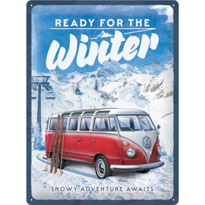 23374 Kilpi 30x40 VW Bulli - Ready for the Winter