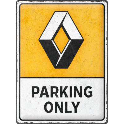 23375 Kilpi 30x40 Renault - Parking Only