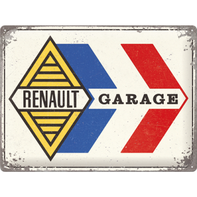 23376 Kilpi 30x40 Renault - Garage