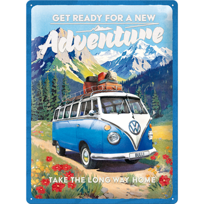 23379 Kilpi 30x40 VW Bulli - Ready for a new Adventure