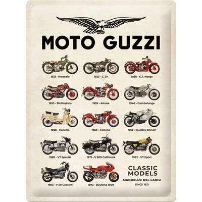 23386 Kilpi 30x40 Moto Guzzi - Model Chart
