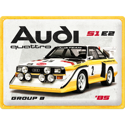 23387 Kilpi 30x40 Audi Sport - quattro S1 E2 Group B