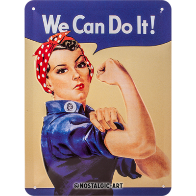 26120 Kilpi 15x20 We Can Do It!
