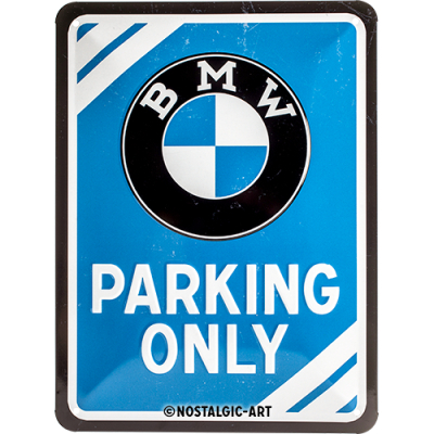 26177 Kilpi 15x20  BMW Parking Only
