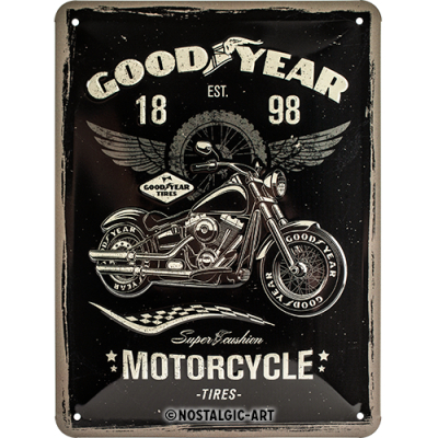 26224 Kilpi 15x20 Goodyear moottoripyörä
