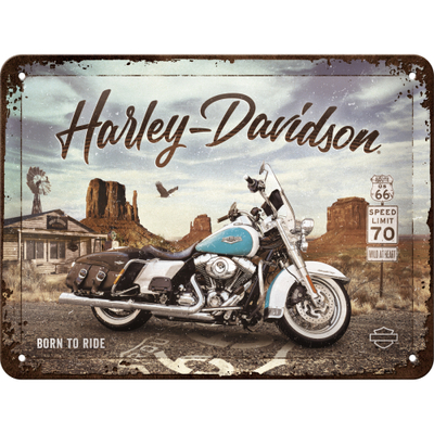 26255 Kilpi 15x20 Harley-Davidson - Route 66 Road King Classic