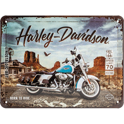 26255 Kilpi 15x20 Harley-Davidson - Route 66 Road King Classic