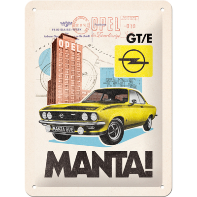 26262 Kilpi 15x20 Opel - Manta GT/E Collage