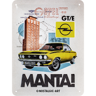 26262 Kilpi 15x20 Opel - Manta GT/E Collage
