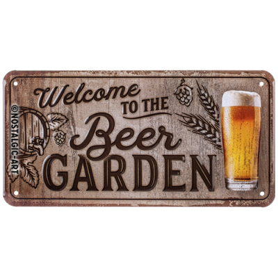 28056 Kilpi 10x20 Welcome to the Beer Garden