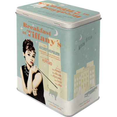 30119 Säilytyspurkki L Breakfast at Tiffany's juliste sininen