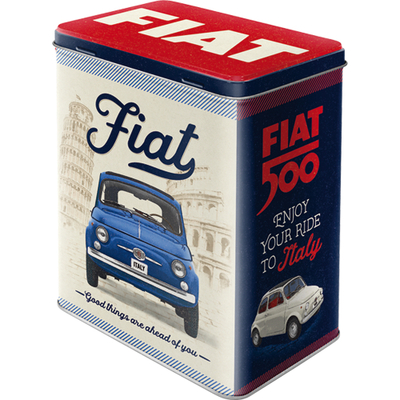 30152 Säilytyspurkki L Fiat 500 - Good things are ahead of you
