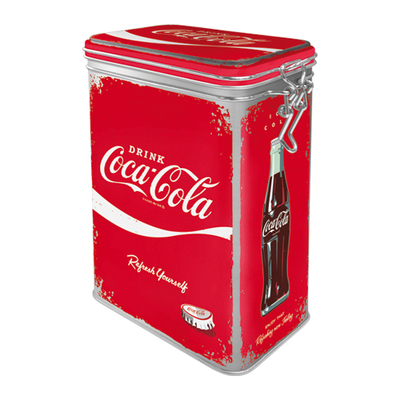 31136 Säilytyspurkki klipsillä Coca-Cola - Refresh Yourself