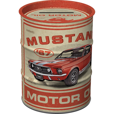 31522 Säästölipas (tynnyri) Ford Mustang - GT 1967 Motor Oil