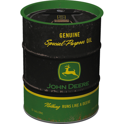 31523 Säästölipas (tynnyri) John Deere - Special-Purpose Oil Black