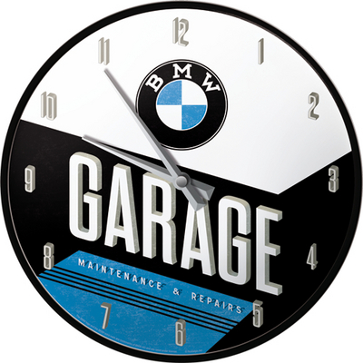 51077 Seinäkello BMW Garage