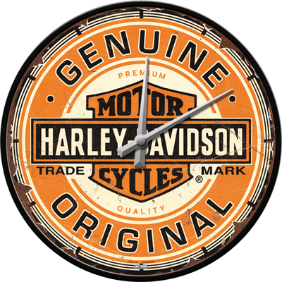 51214 Seinäkello Harley-Davidson - Genuine Original