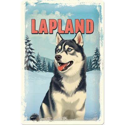 62293 Kilpi 20x30 Lapland - Husky Head