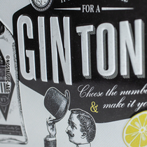 26168 Kilpi 15x20 Gin Tonic
