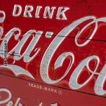 26173 Kilpi 15x20 Coca-Cola logo punainen