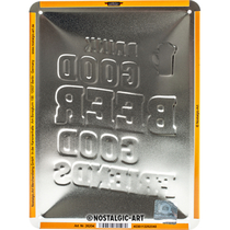 26204 Kilpi 15x20 Drink good beer with good friends