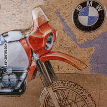 26264 Kilpi 15x20 BMW - R 80 G/S Paris Dakar