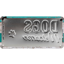 28015 Kilpi 10x20 Dogs Welcome...