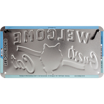 28027 Kilpi 10x20 Welcome Guests must be approved Cat