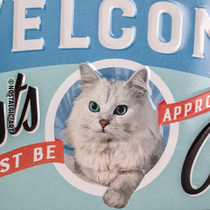 28027 Kilpi 10x20 Welcome Guests must be approved Cat