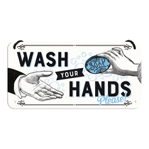 28047 Kilpi 10x20 Wash Your Hands