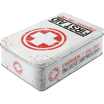 30704 Säilytyspurkki flat First Aid Emergency use only