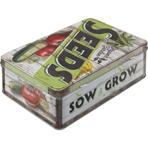 30766 Säilytyspurkki Flat Garden Seeds